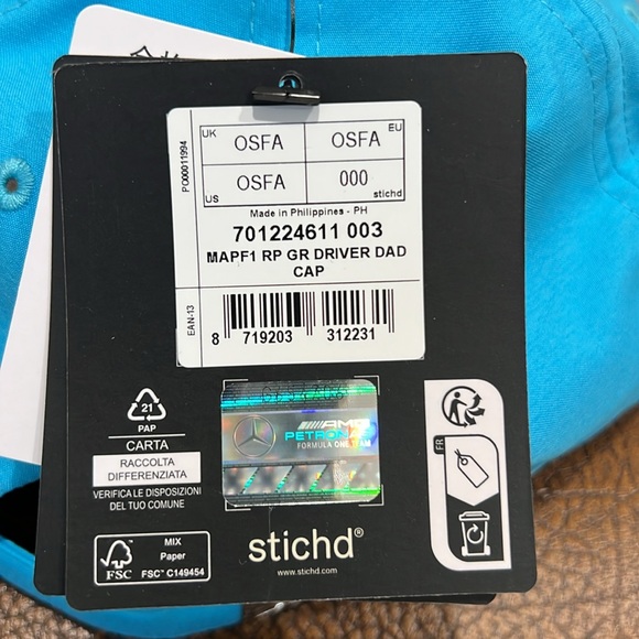 New Mercedes Benz Rare AMG Petronas F1 Special Edition 2023 Racing Baseball Cap! - Picture 7 of 9